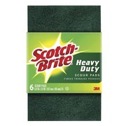 Scotch-Brite Scotch-Brite 1563721 Brite Heavy Duty Scour Pad; Pack of 6 1563721